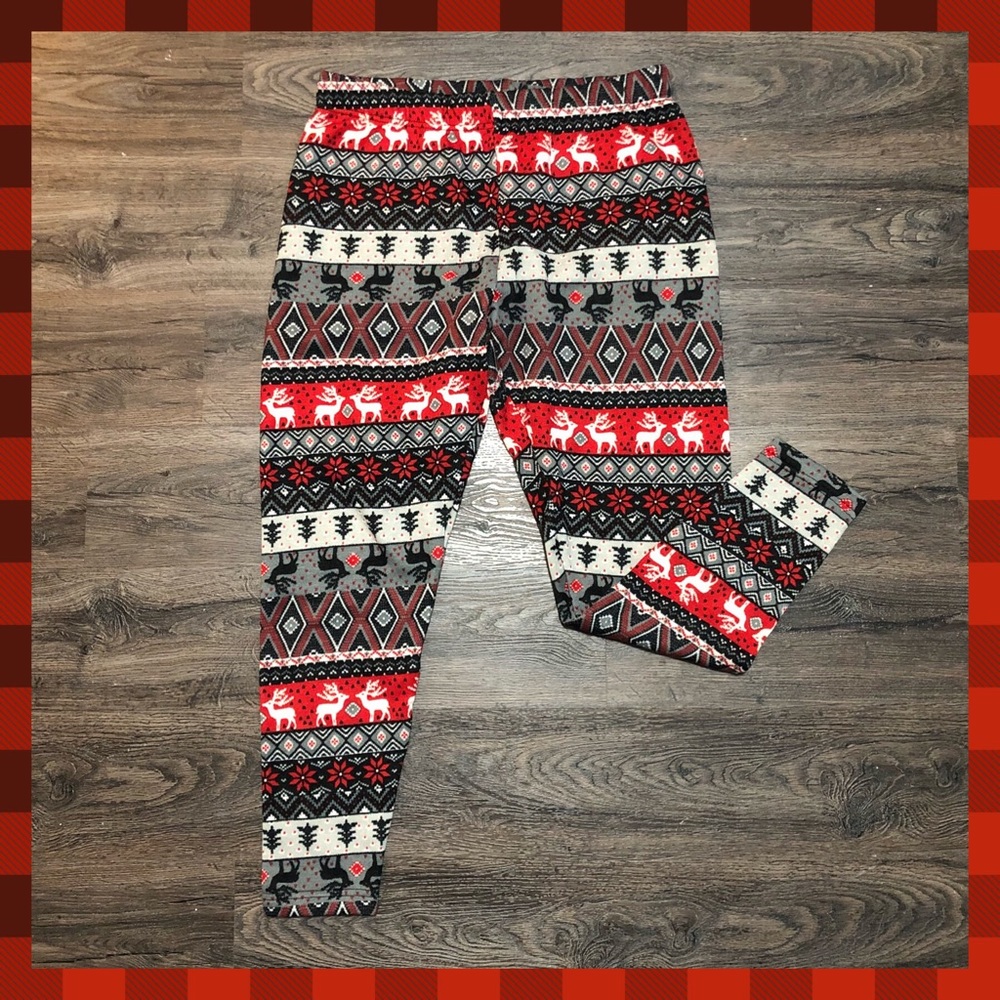Holiday Fleece Leggings